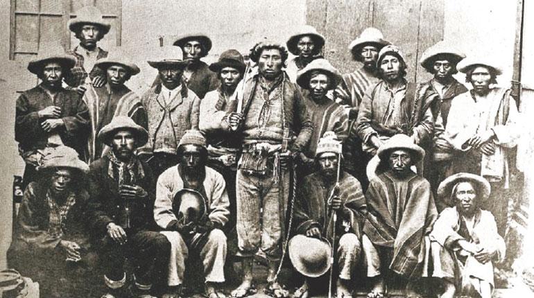 Campesinos en la Guerra Civil de Bolivia