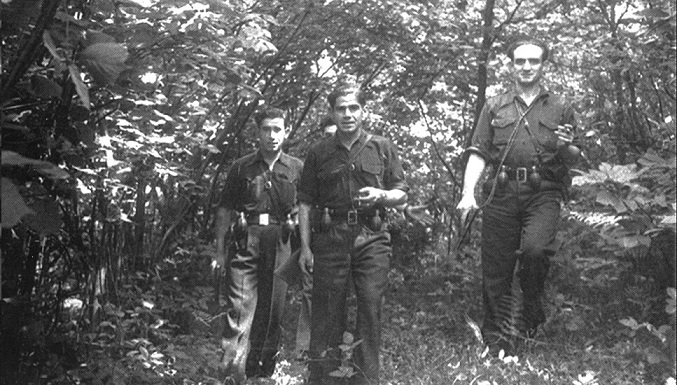 “Los caixagales” grupo guerrila que luchaba contra el fascismo en las montañas de Asturias en 1944. Autor: desconocido. Fecha: 1944. Fuente: flickr Licencia. CC BY 2.0