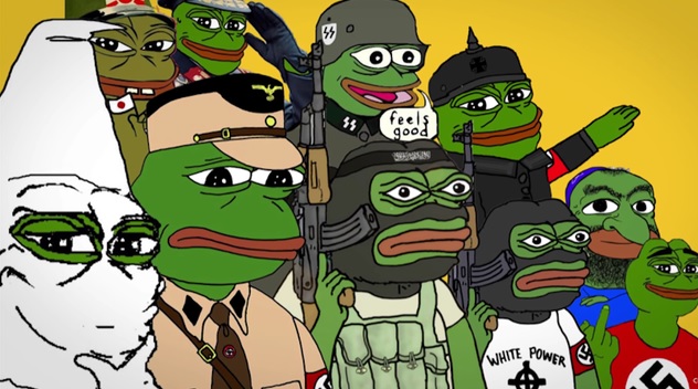 Uno de los tantos memes de Pepe the Frog, icono de la alt-right. Autor: Desconocido. Fuente: Youtube.