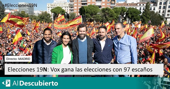 Que Pasaría Si Vox Gana Las Elecciones Generales