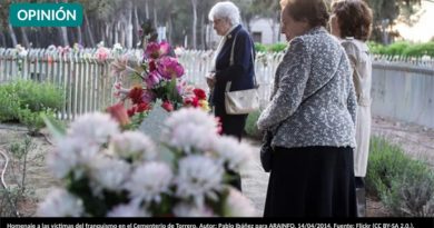 Homenaje a las víctimas del franquismo en el Cementerio de Torrero. Autor: Pablo Ibáñez para ARAINFO, 14/04/2014. Fuente: Flickr (CC BY-SA 2.0.).