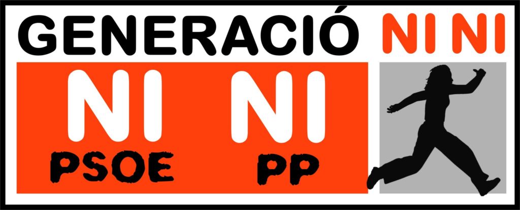 Eslogan clásico del Movimiento 15-M en España en rechazo al bipartidismo clásico formado por PP y PSOE. Autor: Desconocido. Fuente: Facebook.
