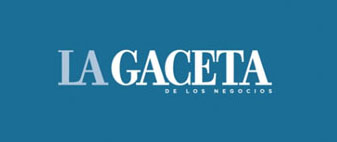 Logo de La Gaceta de los Negocios, antecedente de La Gaceta de la Iberosfera. Autor: HazteOir.org, 09/04/2015. Fuente: Wikimedia Commons, (CC BY SA 2.0.).