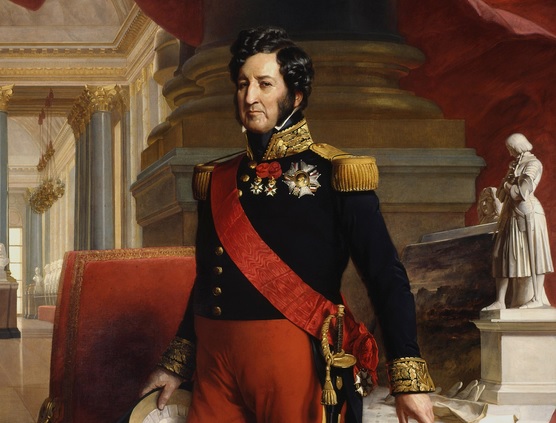 Luis Felipe I de Orleans, último rey de Francia de la Casa de Borbón. Autor: Franz Xaver Winterhalter, 1841. Fuente: Desconocida.