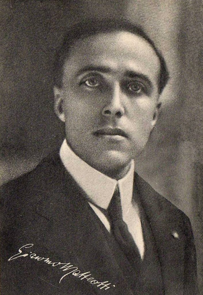 Giacomo Matteotti, líder del Partido Socialista Unitario antes de 1924