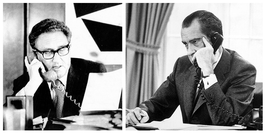 Conversación telefónica entre el Presidente Richard Nixon y el secretario Henry Kissinger sobre Allende. Autor: National Security Archive, 1970. Fuente: nsarchive.gwu.edu