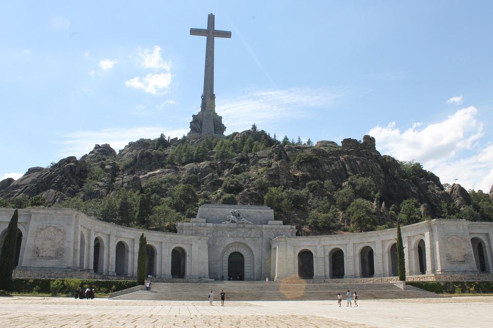 Valle de los Caídos, monumento de inspiración religiosa donde fue estuvo enterrado el dictador Francisco Franco hasta 2019.