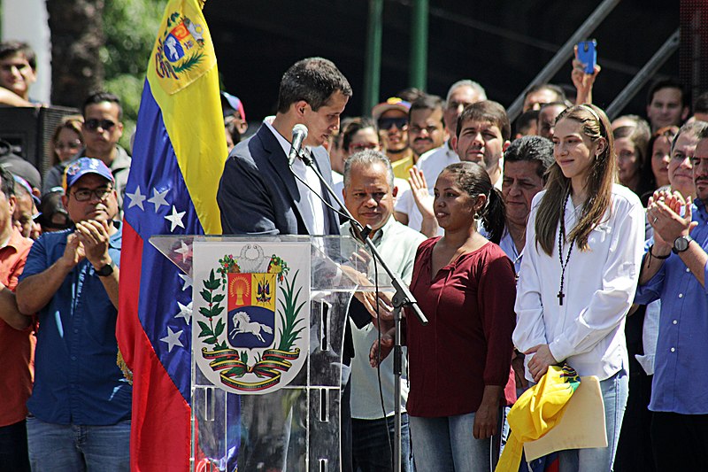 Marcha de protesta contra Maduro en Caracas convocada por Juan Guaidó. Autor:
Alexcocopro , 02/02/2019. Fuente: Wikimedia Commons. (CC BY-SA 4.0).