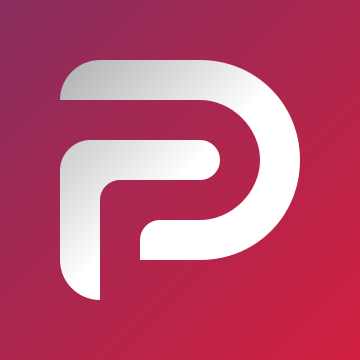 Logo de Parler. Autor: Parler/Jayvee Enaguas, 2020. Fuente: Wikimedia
Commons