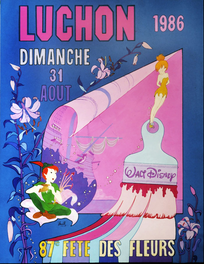 Victimización.. Cartel de la película de Disney Peter Pan. Autor: Jacques Cuarto (3 de septiembre de 1986). Fuente: http://www.j-sourth.com/index.php/galerie. Licencia: CC-BY-SA-4.0
