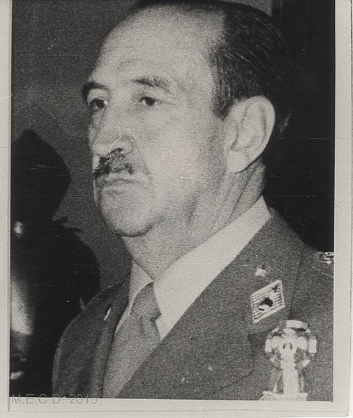 Alfonso Armada, segundo jefe del Estado Mayor durante el 23F (archivo). Agencia EFE. Fuente: Biblioteca Virtual de Patrimo Bibliográfico (CC BY 4.0.)