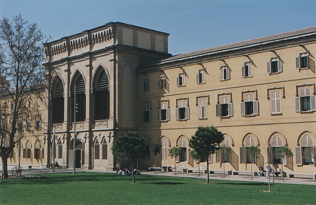 Universitat de Lleida, donde se ha encerrado Pablo Hasél. Autor: zkvrev. Fuente: Wikimedia Commons. (CC BY 3.0).