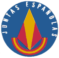 Logo de las Juntas Españolas, fuerza política de ultraderecha donde se integró el partido de Tejero golpe de estado