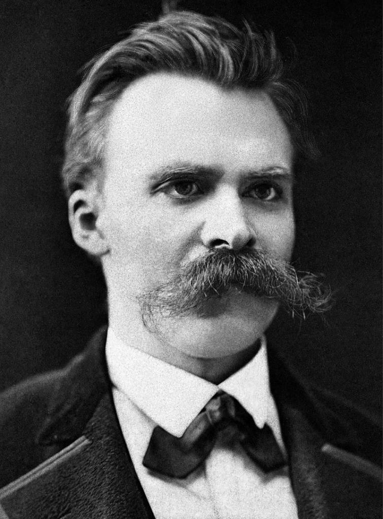 Retrato de Friedrich Nietzsche en 1875