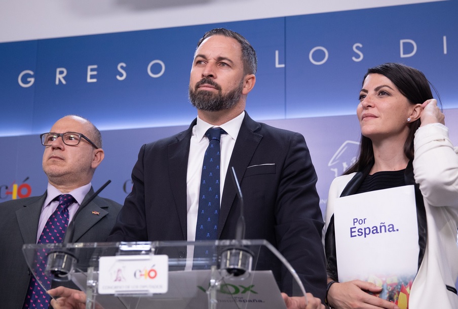Vox solicita el informe sobre las negociaciones de José Luis Rodríguez con ETA. Autor: Vox España, 03706/2019. Fuente: Flickr