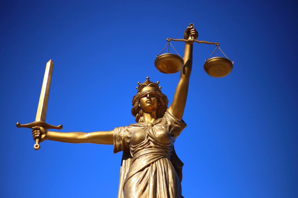 Símbolo de la justicia. Autor: WilliamCho, 12/02/2017. Fuente: Pixabay