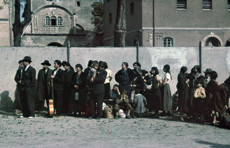 Deportación de gitanos en Alemania. Autor: Desconocido, 22/05/1940. Fuente: Bundesarchiv, Bild 244-48 (CC BY-SA 4.0)