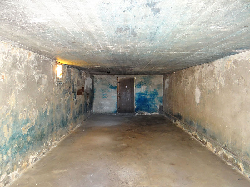 Cámara de gas en el campo de concentración de Majdanek, Alemania. Autor: Jolanta Dyr, 16/06/2013. Fuente: Wikimedia Commons (CC-BY-SA-3.0-PL) 