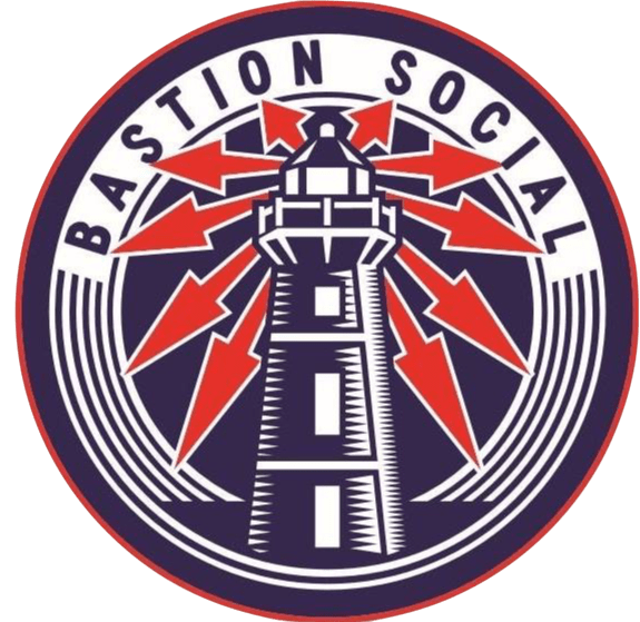 Logo de Bastión Social. Autor: Bastión Social, 2017. Fuente: Wikimedia Commons (Fair Use)