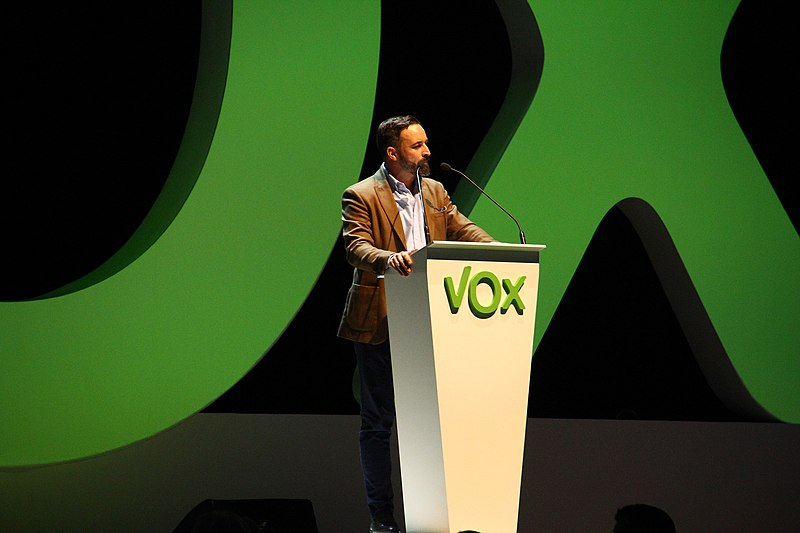 Acto de Vox en Vistalegre. Autor: Contando Estrelas, 07/10/2018. Fuente: Flickr / CC BY 2.0