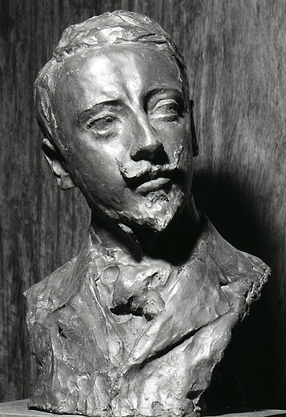 Busto de Gabrielle d'Annunzio. Autor: Paolo Monti, 1969. Fuente: BEIC Foundation / CC BY -SA 4.0