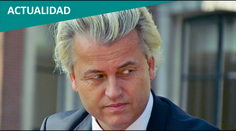El líder ultraderechista Geert Wilders renuncia a ser Primer ministro de Países Bajos